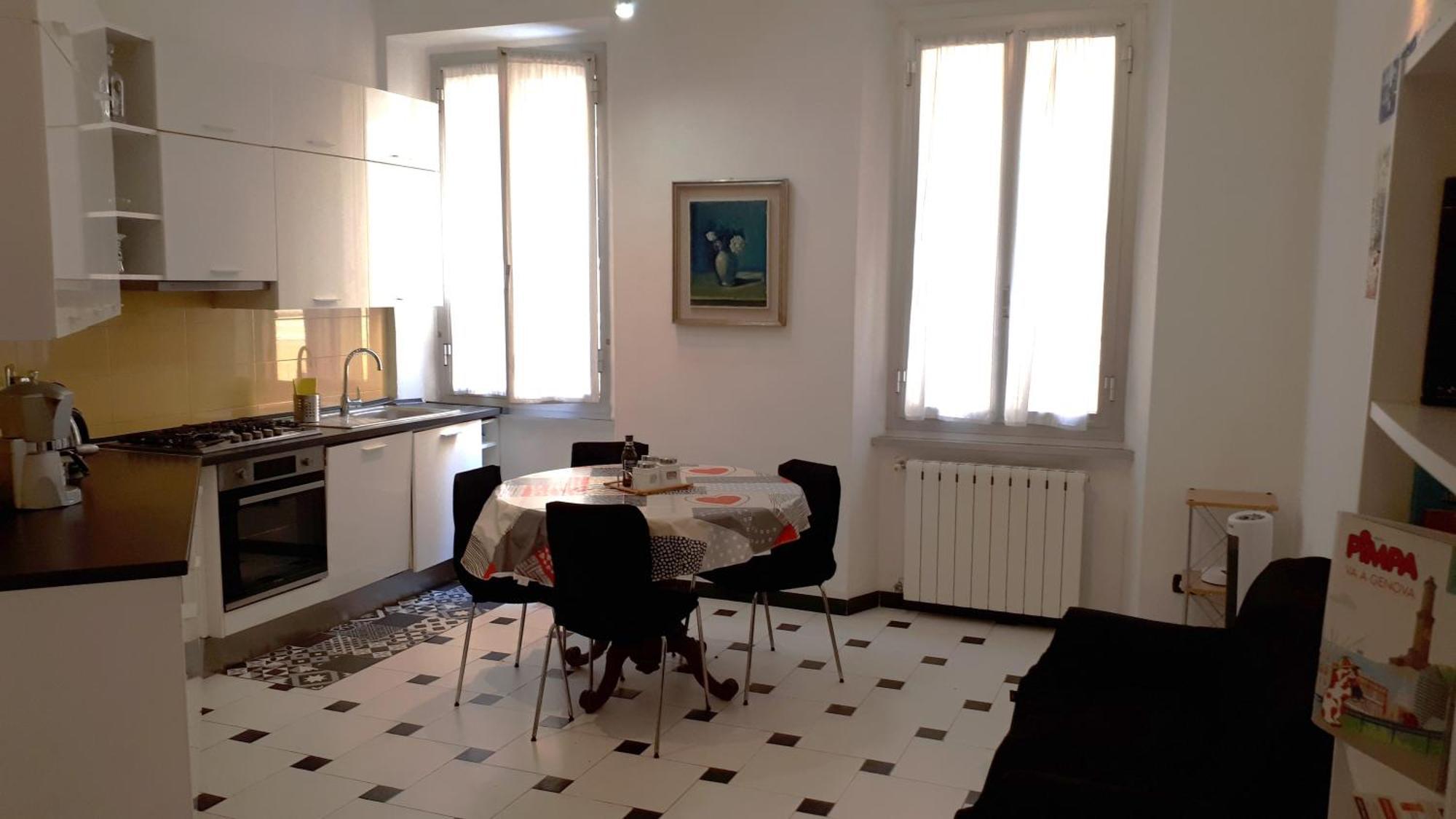 Ca'Saetta Bnb Holiday Home - Park & Go To Genoa Aquarium And Old Town Buitenkant foto